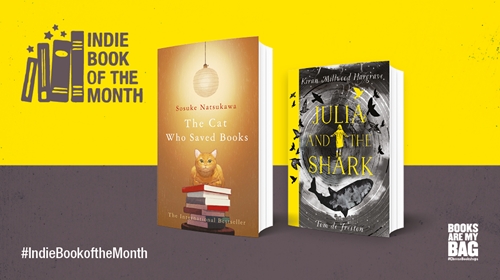 Image of two books on yellow and grey background