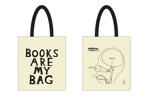 Wellcome Book Prize - David Shrigley bag