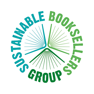 Sustainable Booksellers Group logo in blue and green